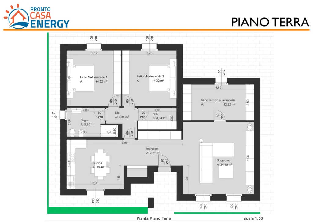 villa elyra pronto casa energy planimetria